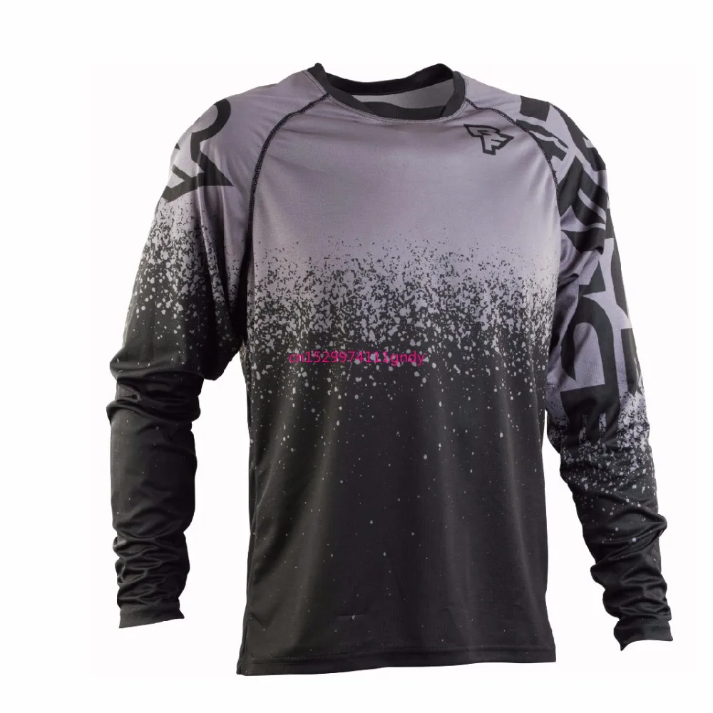 

Men's Cycling Long Sleeve Motorcycle Outdoor Breathable Sweat Downhill Service Motorcycle Offroad Racing T-Shirt Quick-drying
