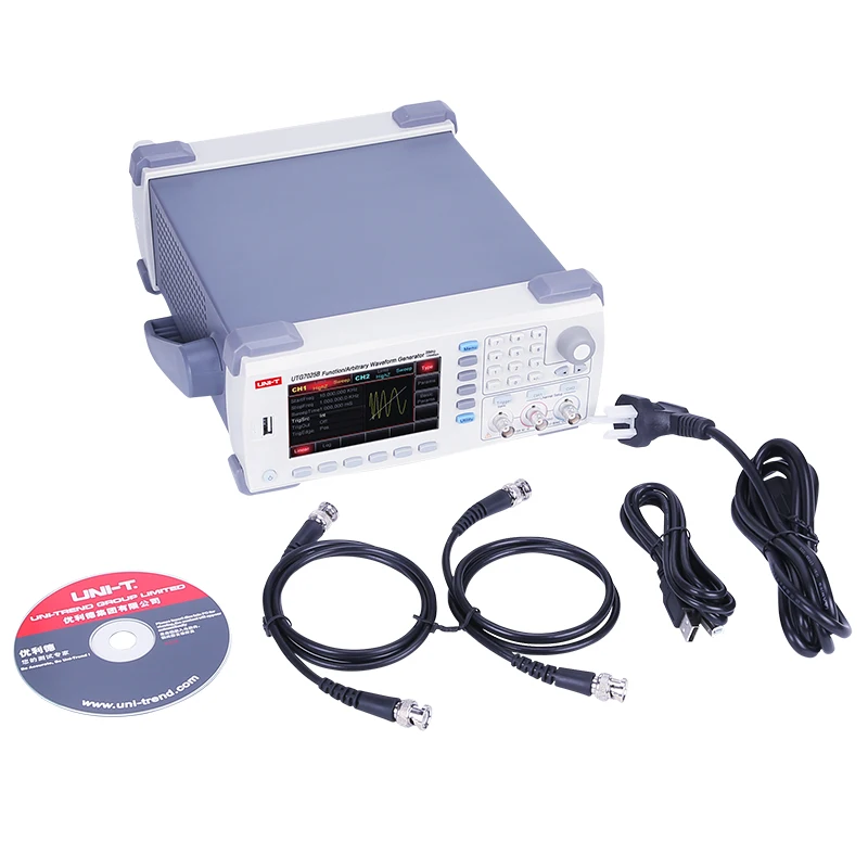 

UNI-T UTG7025B 2 Channels 25MHz Arbitrary Waveform/Pulse Frequency Meter Digital Signal Generator DDS Function Generator
