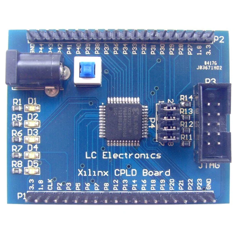 Плата разработки CPLD для Xilinx XC9572XL обучающая плата экспериментальная пластина |