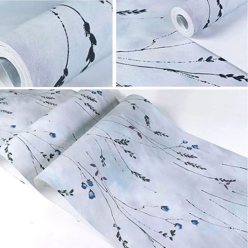 

Wall Papers Roll Home Decor Rustic Leaves Embossed Vintage Wallpaper Room Walls Papel Mural Wallpapers For Living Room