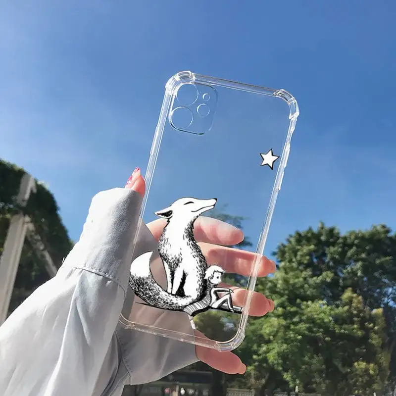 

le petit prince Phone Case Transparent for Clear iPhone 11 12 8 7 6 6S XS MAX Plus X 5S SE 2020 XR mini pro