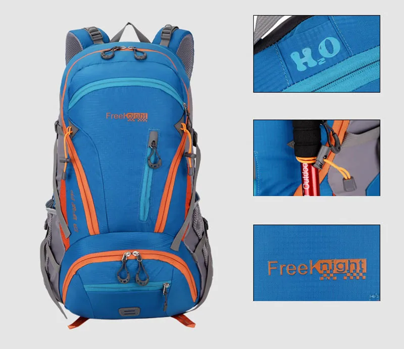 Спортивная сумка FREEKNIGHT 45L, походные рюкзаки, водонепроницаемая сумка, рюкзак для альпинизма, походный рюкзак