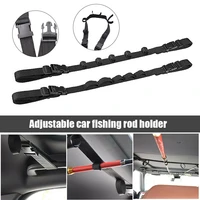 12pcs fishing rod holder vehicle carrier car rest belt strap organizer strap tool adjustable edf88