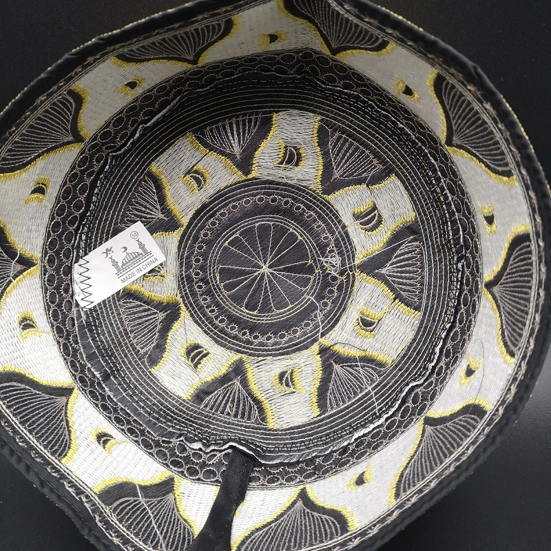 Мужская сатиновая шляпа Kippot шляпы Аллах молитвенные африканские еврейские