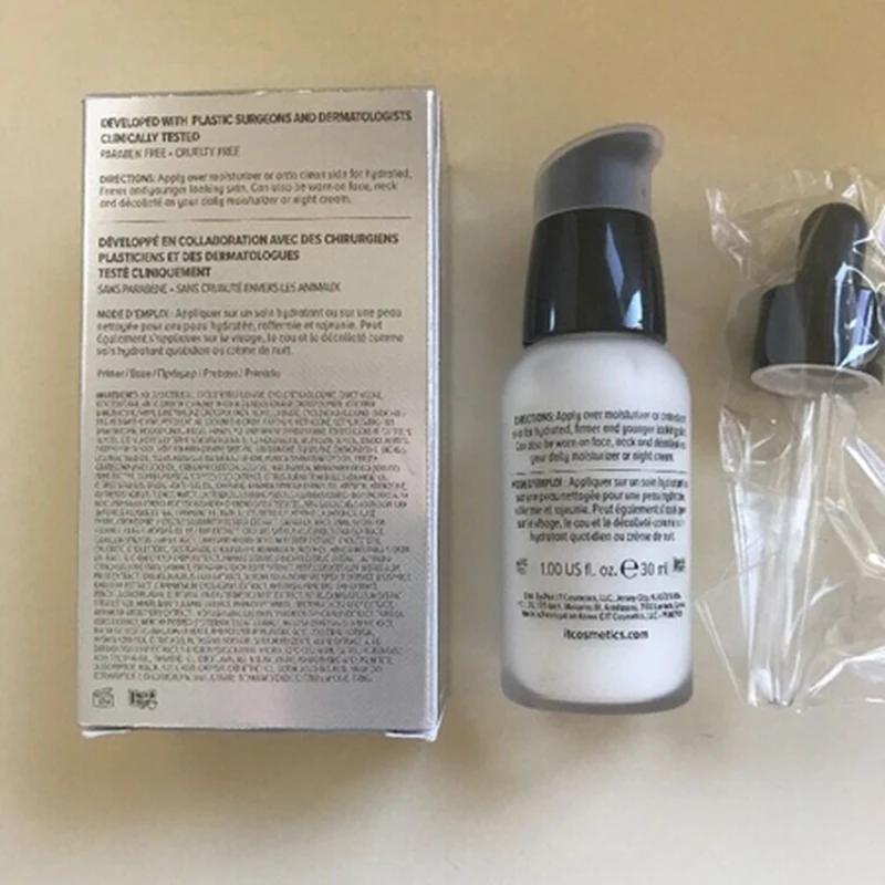 It Cosmetics прапраймер для макияжа антивозрастной коллагеновый вуаль крем