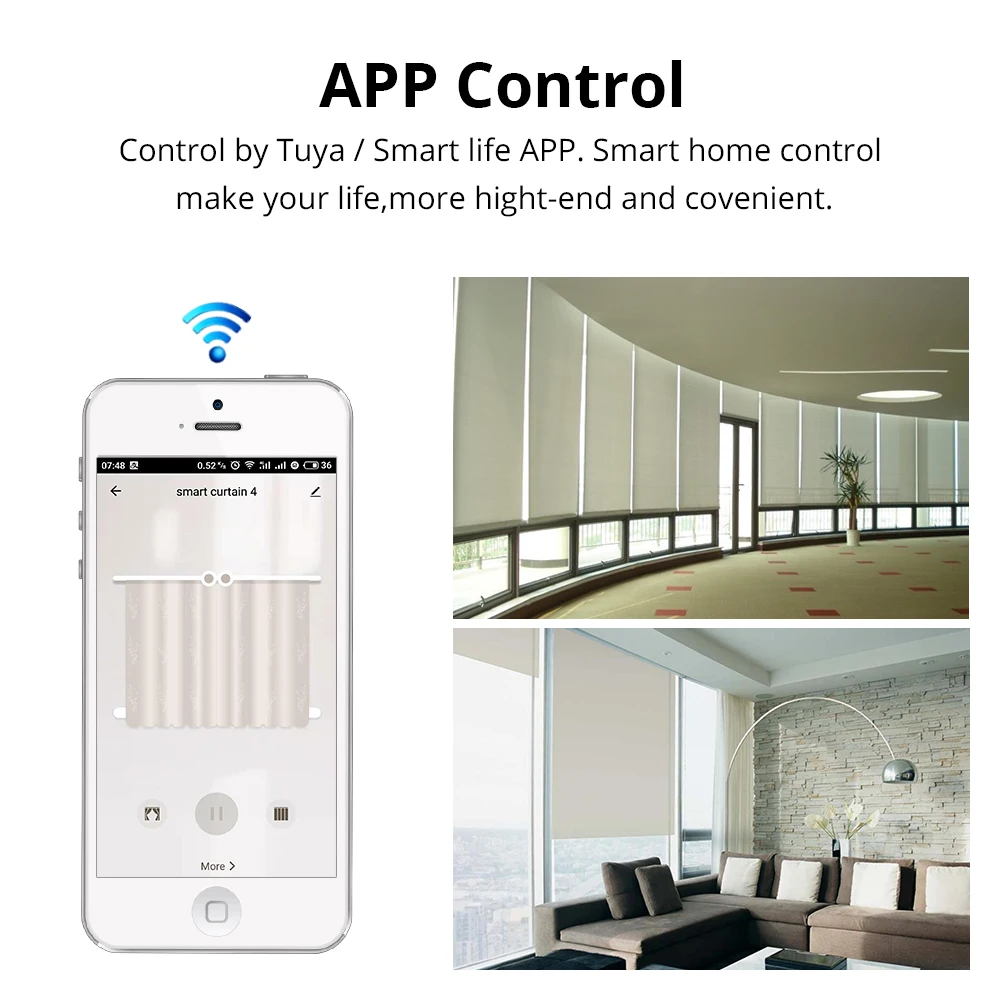 Zemismart WiFi ролик тенты двигатель для 37 мм трубки smart Life Tuya Alexa Google Home управление затвора двигателя