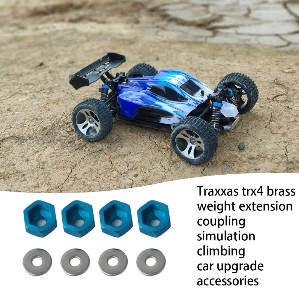 4 шт. шестигранный адаптер для обода колеса 12 мм поворот 17 Hsp 1/10 Rc Car Buggy грузовик