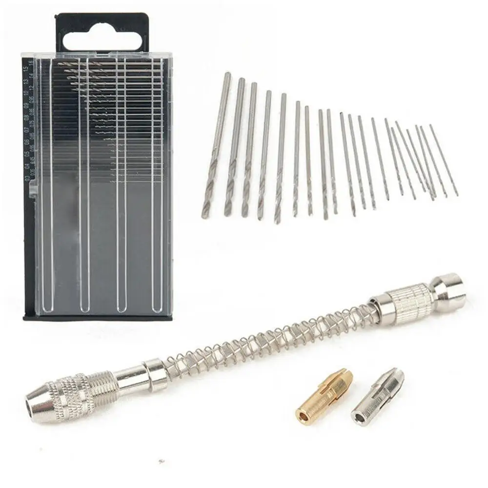 Набор прецизионных сверл для деревообработки мини микро HSS набор + коробка 0 3 1 6 мм