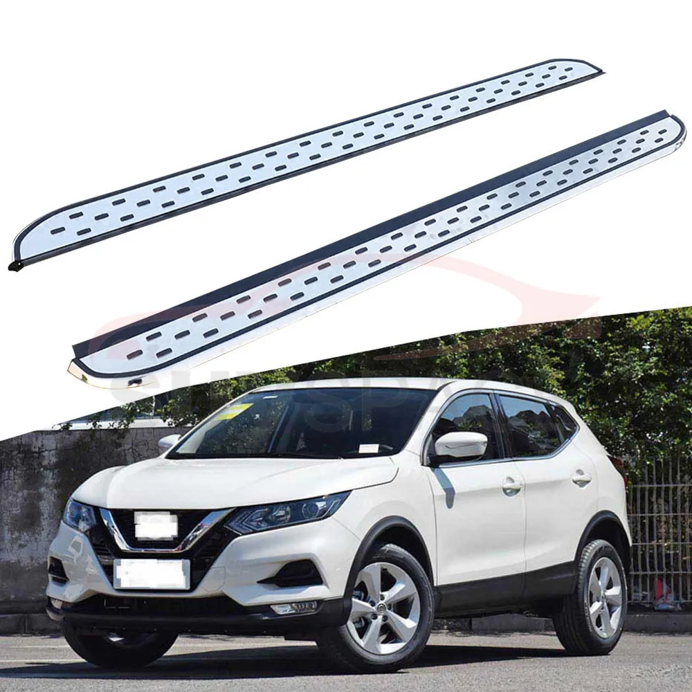 Боковой Шаг подходит для Nissan Qashqai 2014 2020 подножка nerf балка 2 шт. левая правая