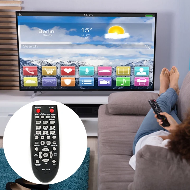 Для Samsung Echo Wall Soundbar Remote Control AH59-02547B английская версия | Электроника