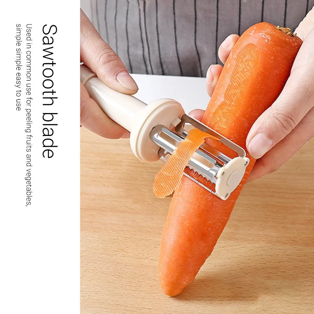 Многофункциональная Овощечистка 3 в 1 терка из нержавеющей стали для овощей