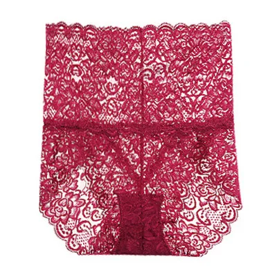 Сексуальные кружевные трусики женские с высокой талией бедра живот хлопок| |