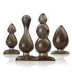 Анальная пробка Leten Jelly Smooth Touch, мягкая анальная игрушка для начинающих (начального уровня), секс-игрушки унисекс, товары для взрослых