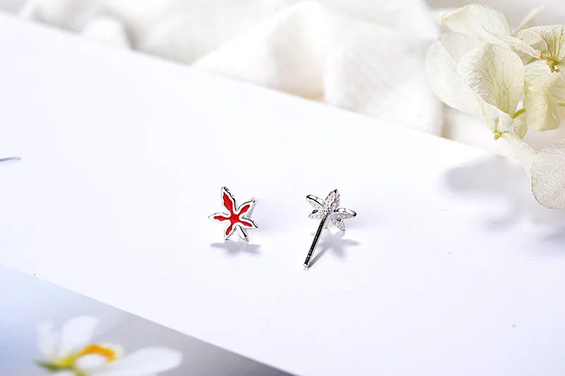 Женские серьги-гвоздики Todorova корейские модные ювелирные изделия Осенние с