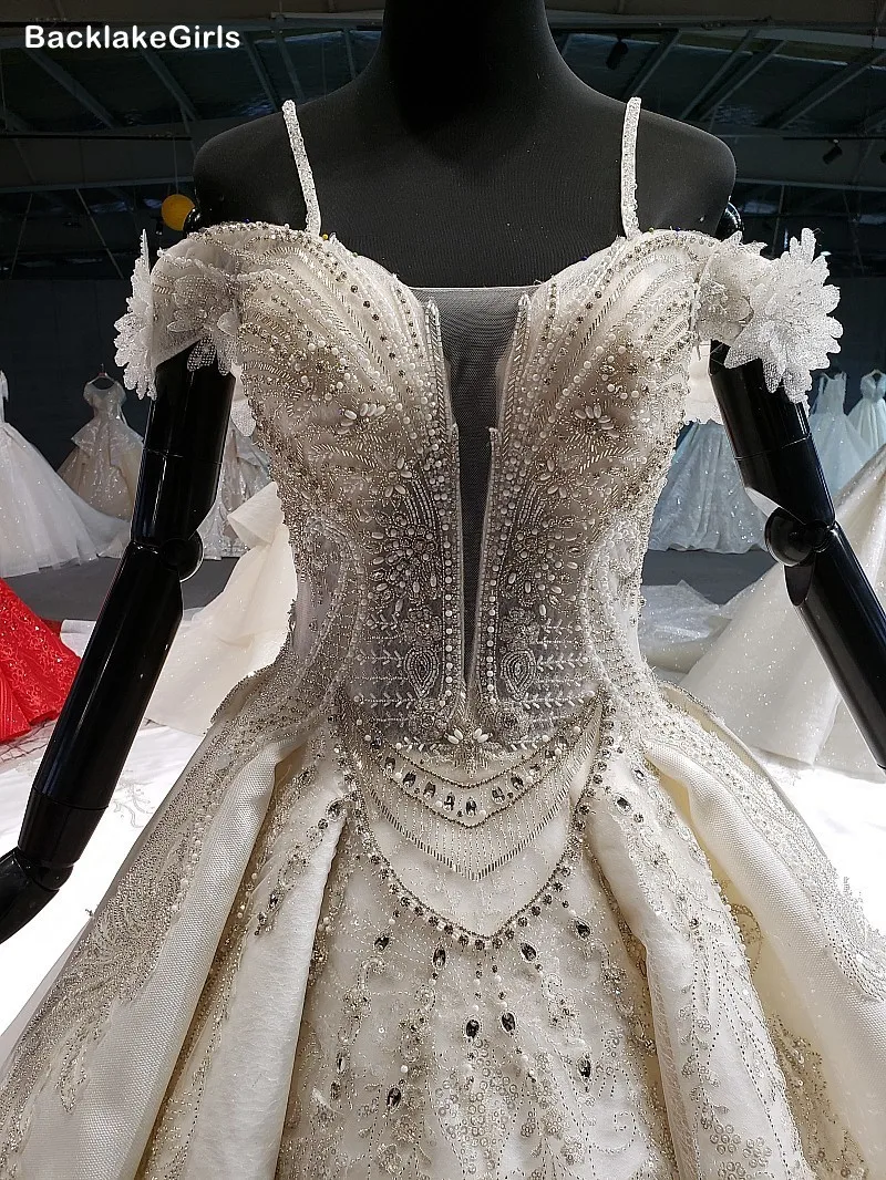 Великолепное бальное платье свадебное с кристаллами Vestido De Novia Princesa винтажное