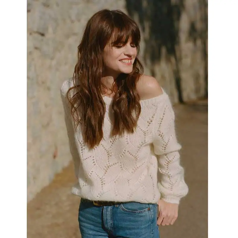 Богемный вдохновленный супер шикарный женский свитер с длинным рукавом 2019