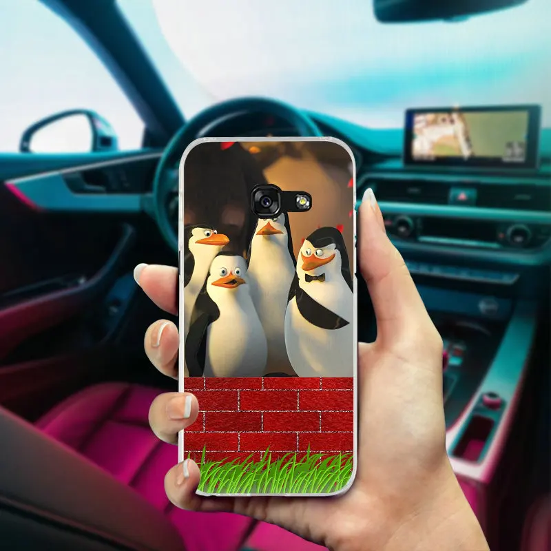 Soft TPU Silicone Mobile Phone Cases for Samsung Galaxy A3 A5 A7 J1 J2 J3 J5 J7 2016 2017 Coque Shell Hot Penguins Of Madagascar | Мобильные