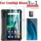Защитный чехол для UMIDIGI Bison NFC 2021 Pro, 3 в 1, закаленное стекло, противоударный, защита для экрана камеры