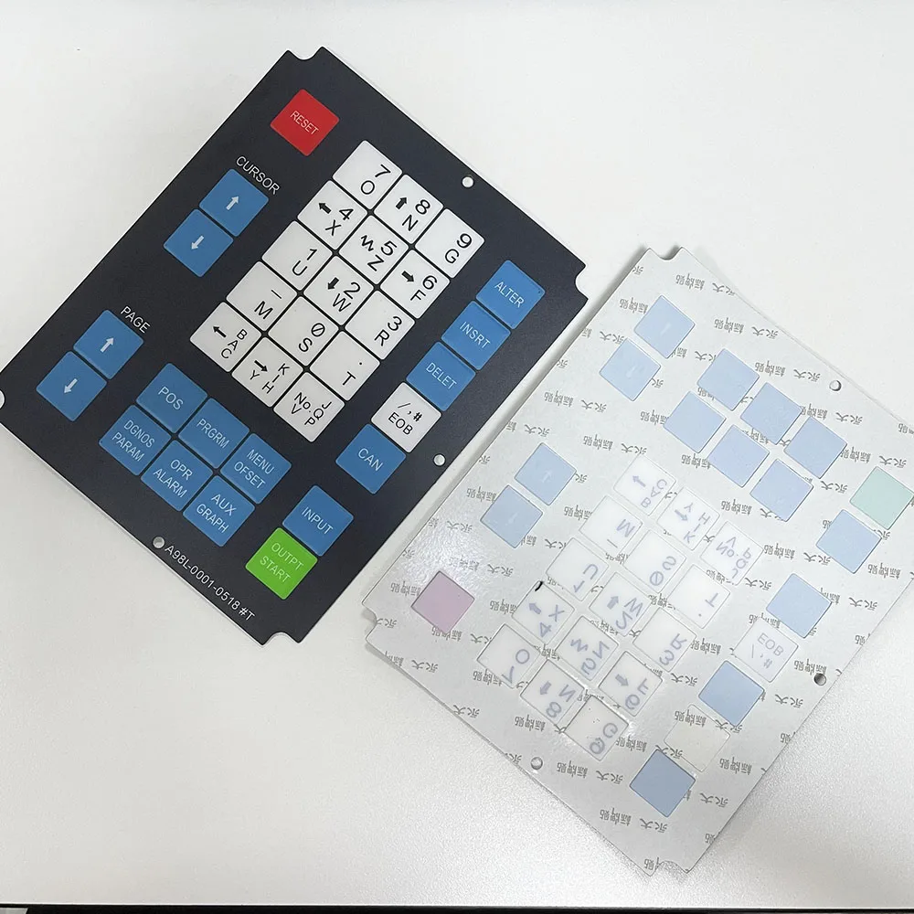 

Новая деталь для оператора Fanuc Machine Panel Fanuc OT A98L-0001-0518 # T A98L-0001-0518, панель сенсорного экрана, переключатель мембранной клавиатуры