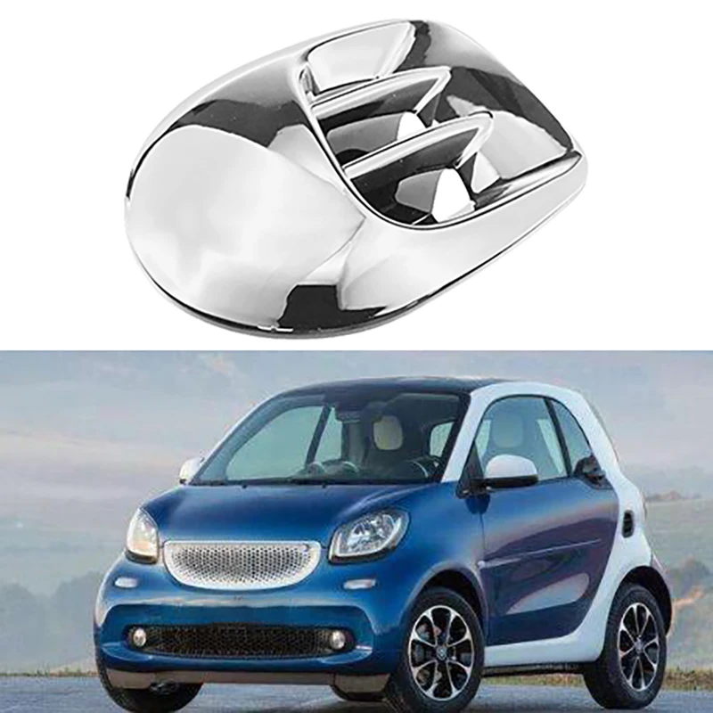 for Smart Fortwo Forfour 2015 - 2020 ABS Chrome Rear Air AC Outlet Vent Cover Trim |