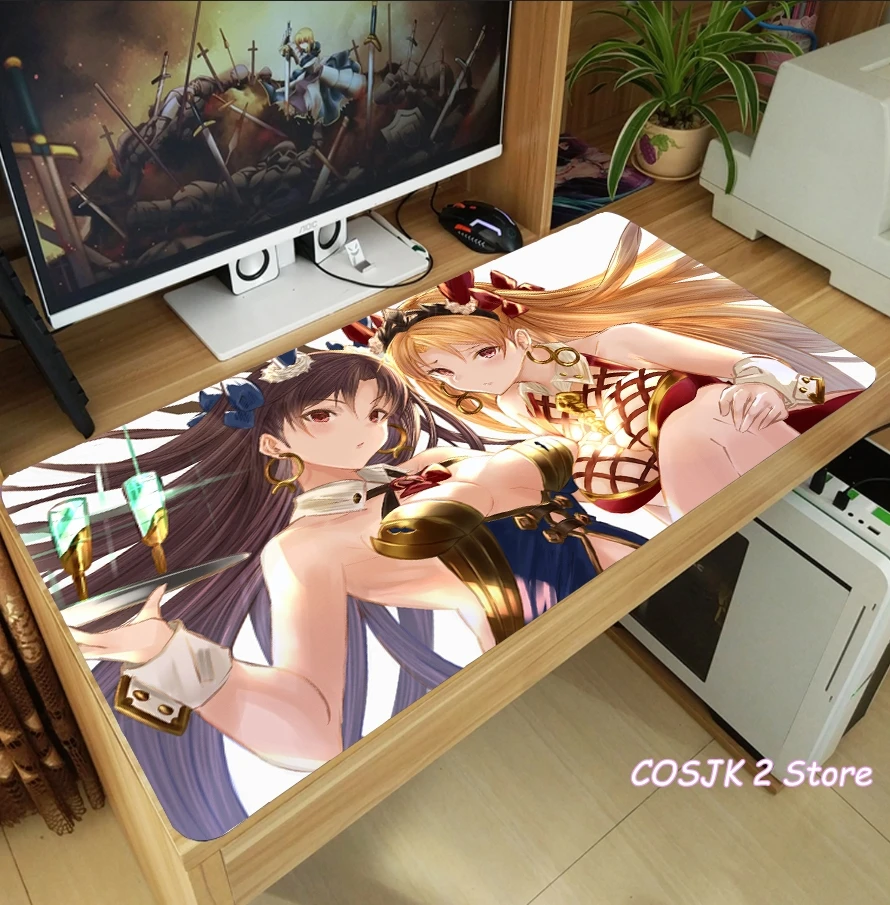 Аниме Судьба/Большой заказ Ishtar Ereshkigal коврик для мыши утолщенная игровая мышь