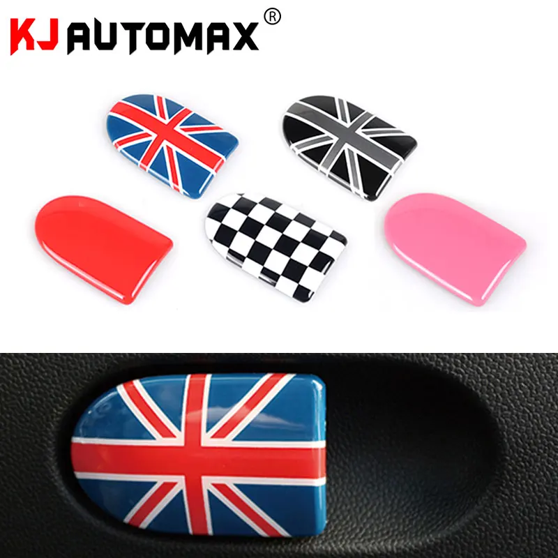 KJAUTOMAX для Mini Cooper F55 F56 коробка хранения ручка украшение ABS красный серый Джек
