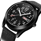 Мужские наручные часы, спортивные, военные, кварцевые, с датой, неделей