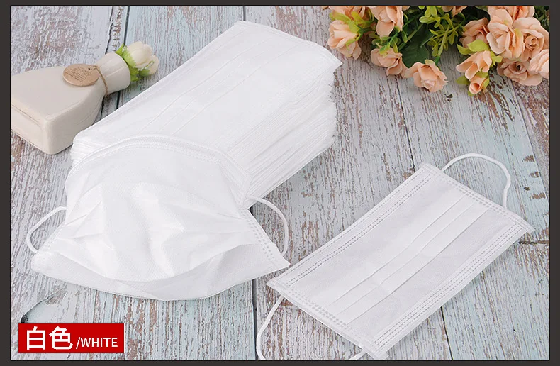 50 шт. трехслойные антибактериальные одноразовые нетканые вкладыши для