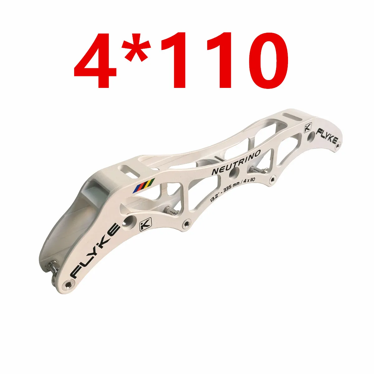 FLYKE 4x90 WHITE Встроенные рамки трансформаторная рама 4x110 мм 3x125 мм в одной рамке 165/195 FLYKE карбоновая рама CADO - Цвет: FLYKE 4x90 WHITE