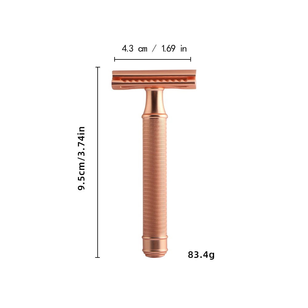 HAWARD Безопасная бритва для мужчин Классическая Ручная с двойной кромкой латунная