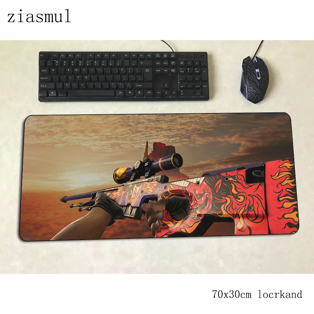 Коврик для мыши csgo 700x300x3 мм игровой коврик большой подарок мальчика padmouse