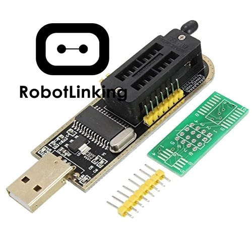 USB-программатор CH341A 24 25 серия EEPROM модуль программатора с флэш-BIOS зажим SOIC8 SOP8 для