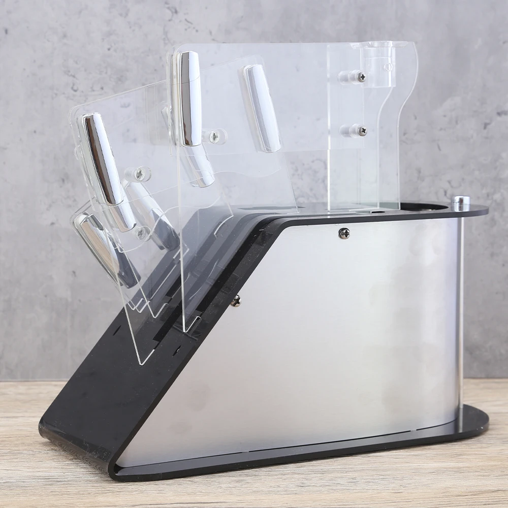 Акриловый держатель для кухонных принадлежностей Многофункциональная