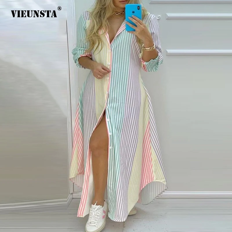 

Платье женское с открытой подкладкой, Повседневная модная пикантная длинная юбка в полоску, с принтом газеты и кокосовых листьев, лето 2021