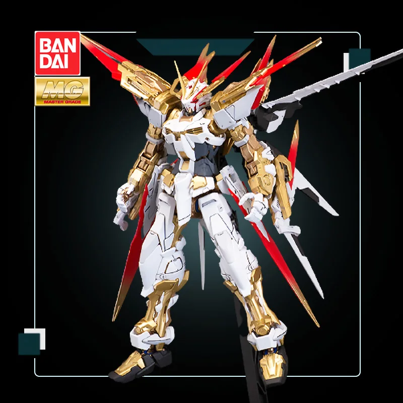 

Bandai Mg 1/100 MBF-P03D Gundam Astray Blauw Frame D Titanium Legering Coloring Mg Actie Toy Figures Kerstcadeau Speelgoed gift