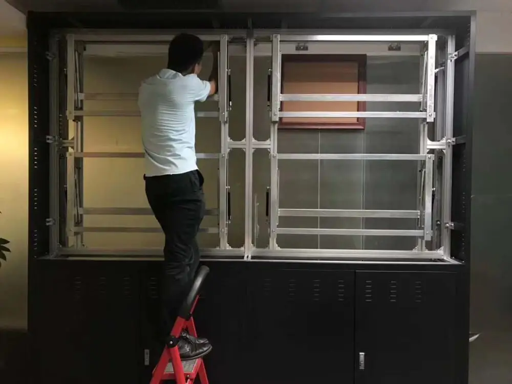 B2B cabinet steel structure support stands for lcd led video wall big screen display