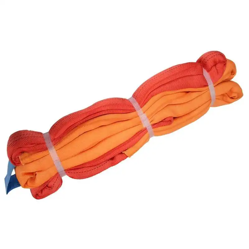 5 Ton 3m Flexible Webbing Lifting Hoist Strap Polyester Heavy Duty Endless Slings | Инструменты