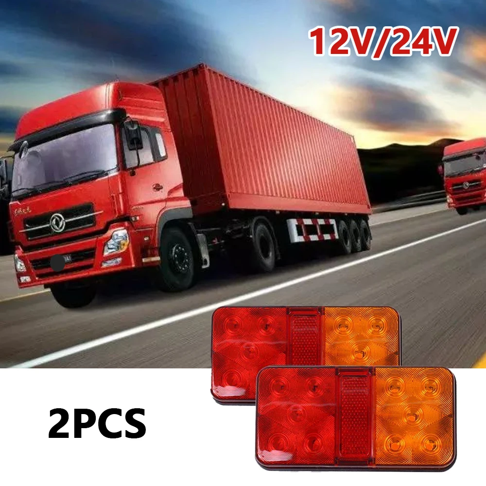 

Vehemo, высококачественный габаритный фонарь для грузовика, прицепа, кемпера, RV, пластик, 2 шт., лампа, сигнальный фонарь для пикапа