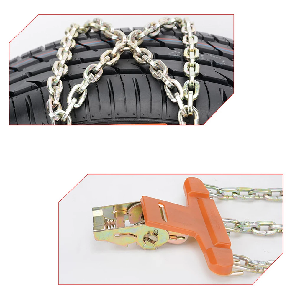 Автомобильный Противоскользящий чехол цепи автомобильная покрышка цепь