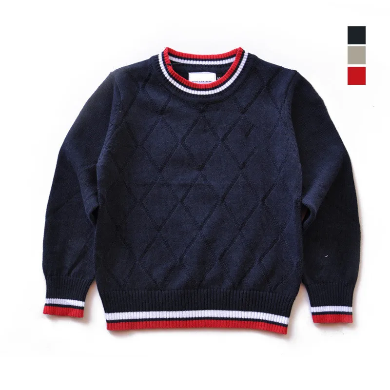 Детский кардиган детские свитера трикотажные топы для мальчиков детский пуловер