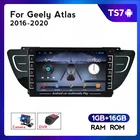 9-дюймовый 2 Din Android автомобильный радиоприемник GPS навигация Мультимедиа для Geely Atlas NL-3 2016-2020 IPS экран четырехъядерный WIFI BT 1080P видео