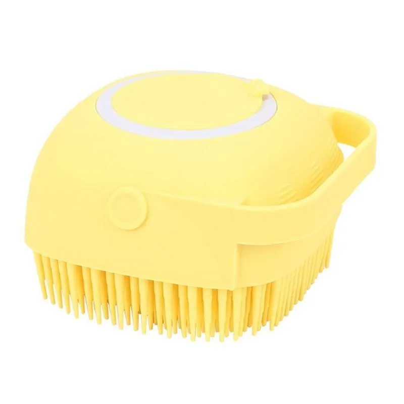 

Bath Brush With Hook Soft Silicone Baby Showers Cleaning Mud Dirt Remover Massage Back Scrub Showers Bubble Non-toxic Brushes