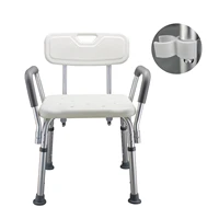 bathroom safety anti slip shower chair bench adjustable height shower tub stool wall mounted folding chair for elderly pregnant