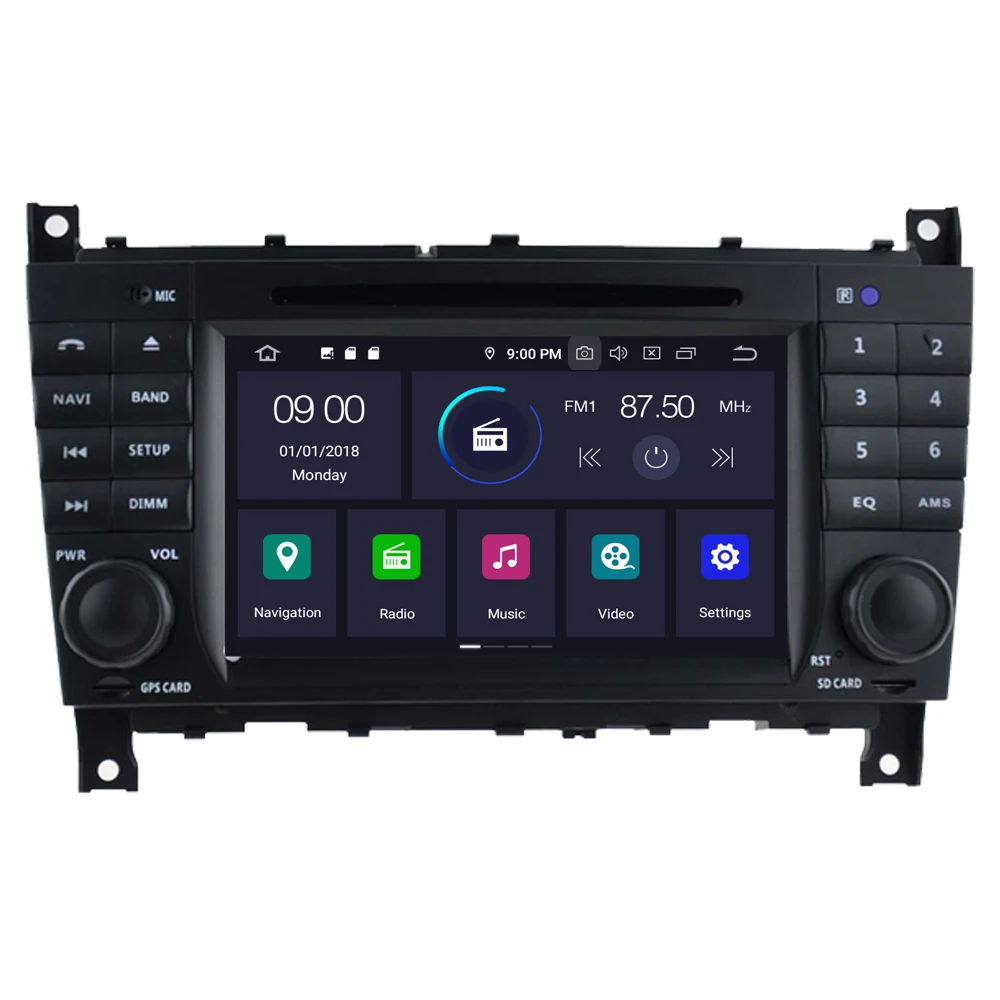 Автомобильная Мультимедийная система RoverOne Android 10 0 для Mercedes W203 W209 W219 W467 радио