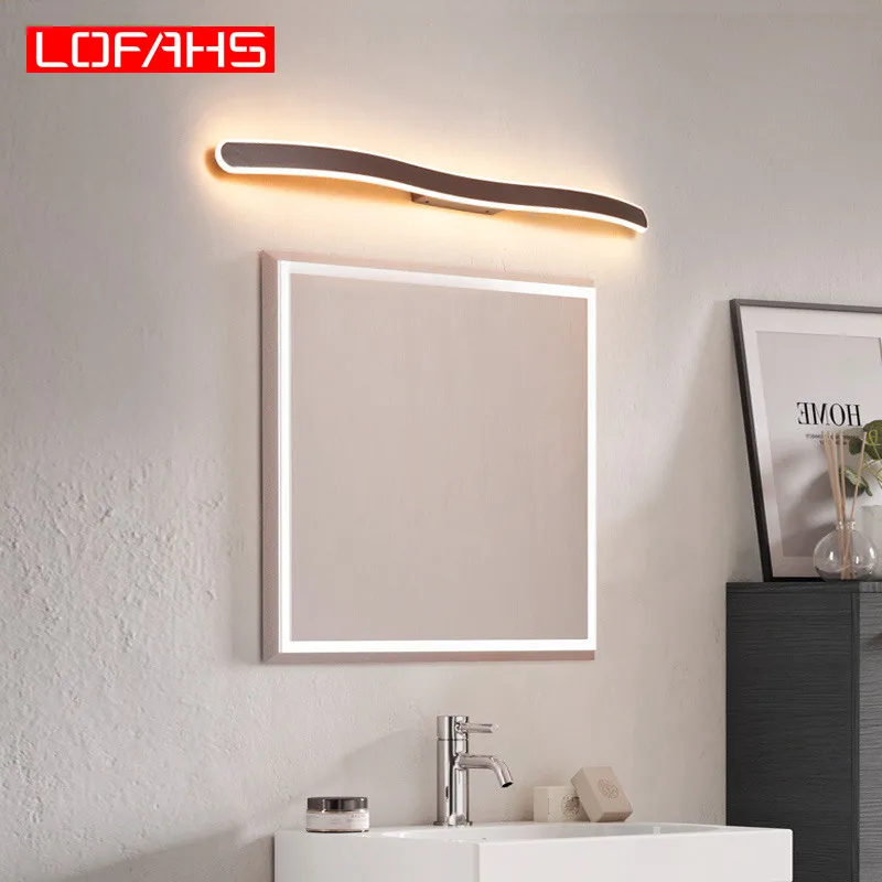 LOFAHS модные светодиодные настенные лампы для ванной комнаты прикроватные