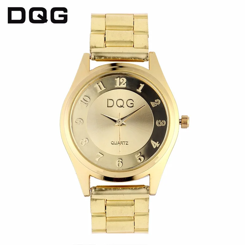 

2020 Hot Sale Sell Pass Hot Style Female Ten Golden Net Strip With Wrist Expression Couple Leisure Quartz Watch Men Personality