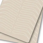 Микроблейдинг для бровей тренировка кожи бровей Перманентный макияж принадлежности для бровей тренировка кожи без чернил нужна белая линия двусторонняя