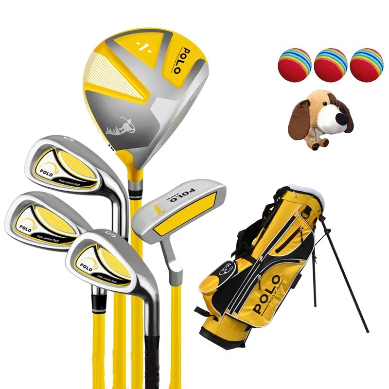 Golf children's clubs full set of carbon practice clubs standard set for beginners