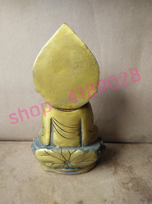 Фигурка Будды из чистой меди орнамент ручной работы|Статуэтки и миниатюры| |