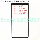 Для Xiaomi Mi Mix 23 Mix 2S сенсорный экран передняя внешняя панель сенсорного экрана стекло Запасных Частей Замена
